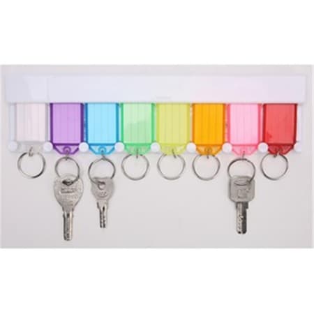 Made-To-Stick 8 Tag Wall Mount Key Rack MA2115839